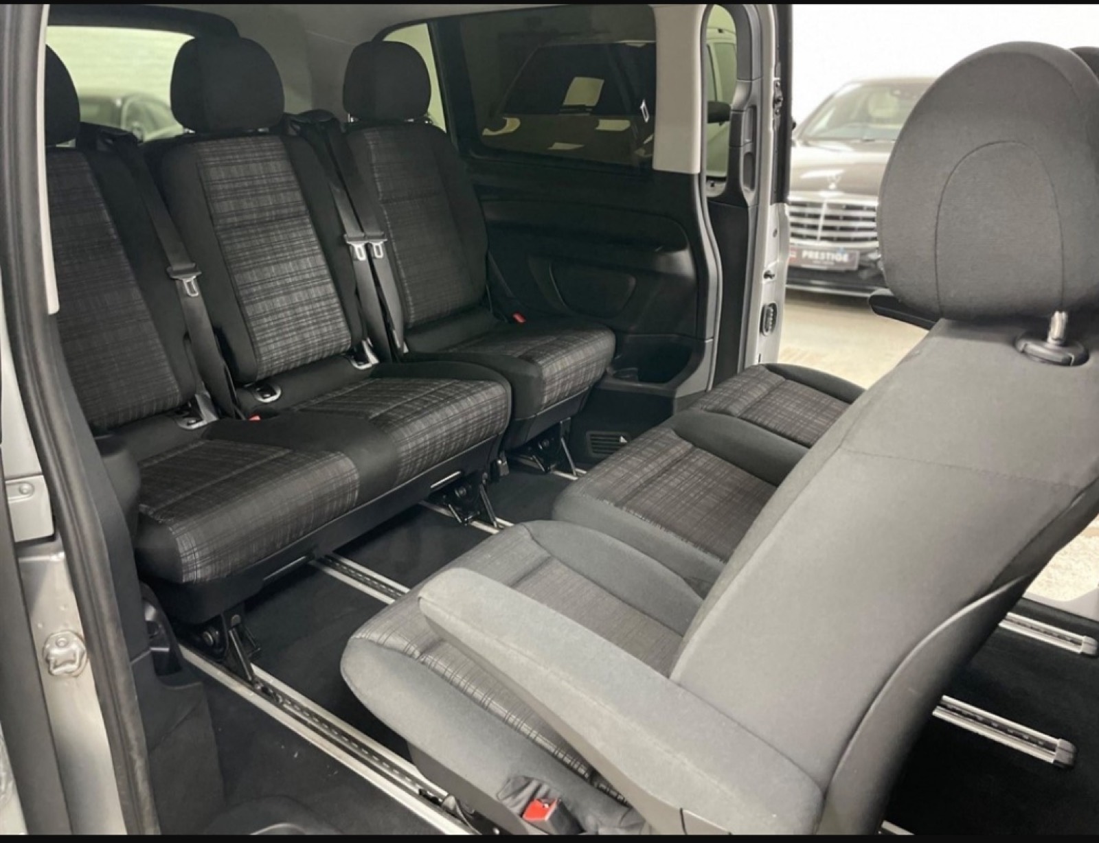 Mercedes Vito rear passenger seats